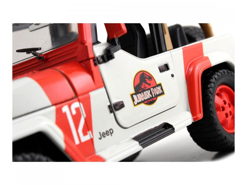 Jada Toys Die-Cast Jurassic World 1992 Jeep Wrangler 1:24