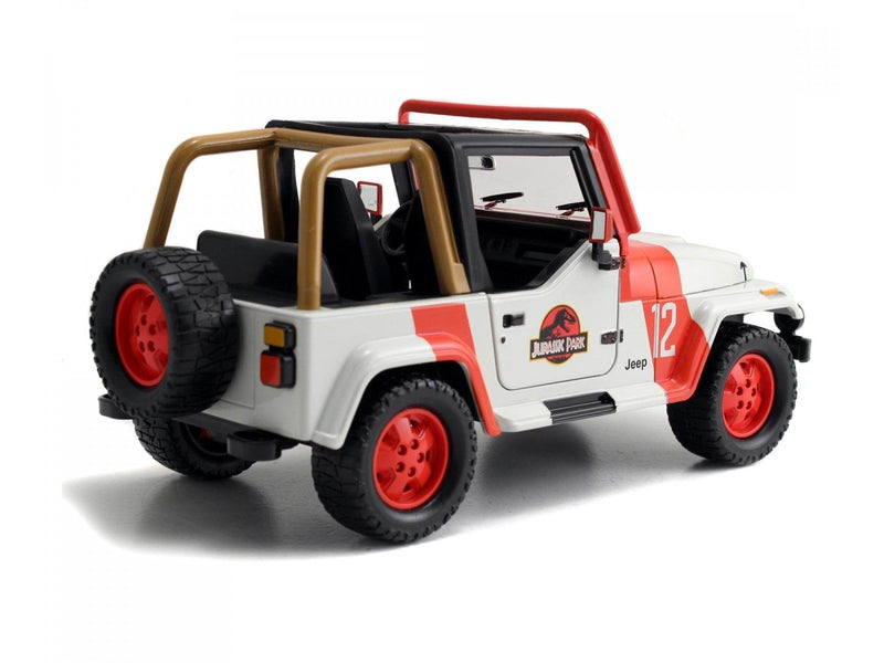 Jada Toys Die-Cast Jurassic World 1992 Jeep Wrangler 1:24