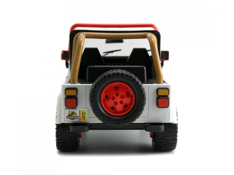 Jada Toys Die-Cast Jurassic World 1992 Jeep Wrangler 1:24