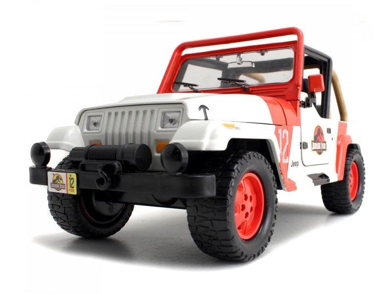 Jada Toys Die-Cast Jurassic World 1992 Jeep Wrangler 1:24