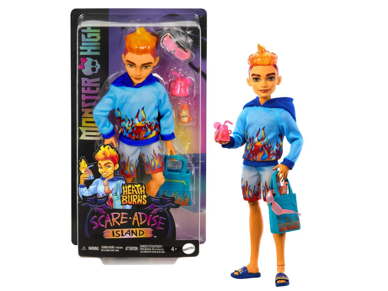Monster High Scare-adise Island Heath Burns Doll