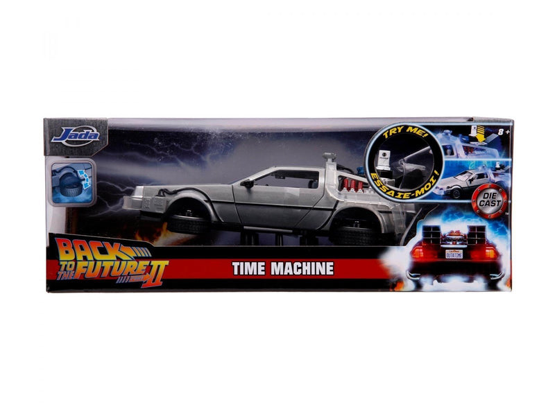 Jada Toys Die-Cast Time Machine Back to the Future 2 1:24