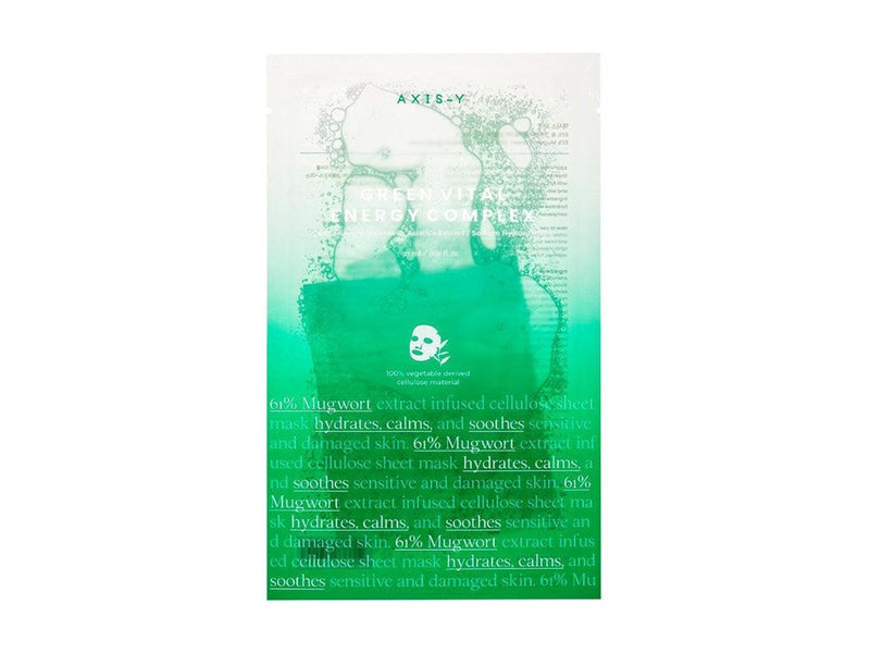 AXIS-Y Green Vital Energy Complex Mask 1 pcs