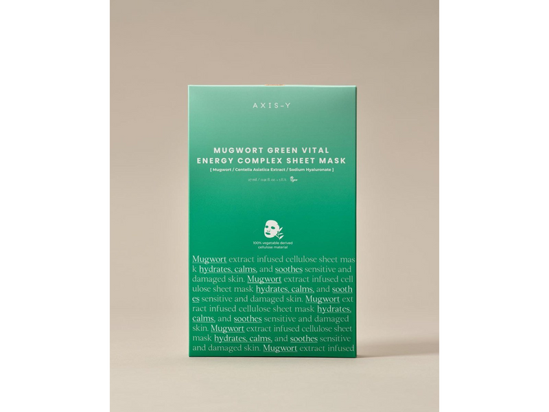 AXIS-Y Green Vital Energy Complex Mask 1 pcs