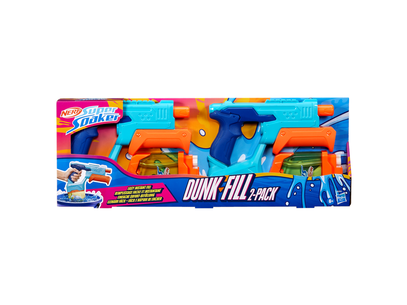NERF Super Soaker Dunk-Fill Water Blaster 2-Pack