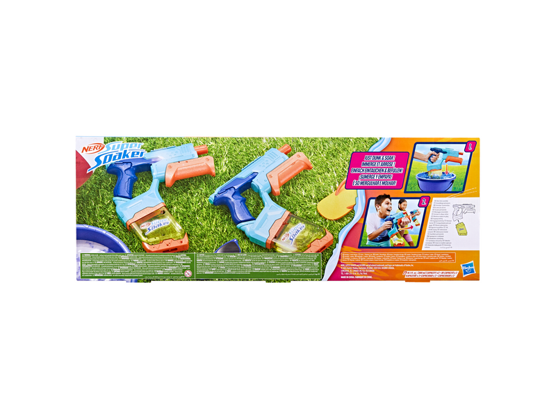 NERF Super Soaker Dunk-Fill Water Blaster 2-Pack