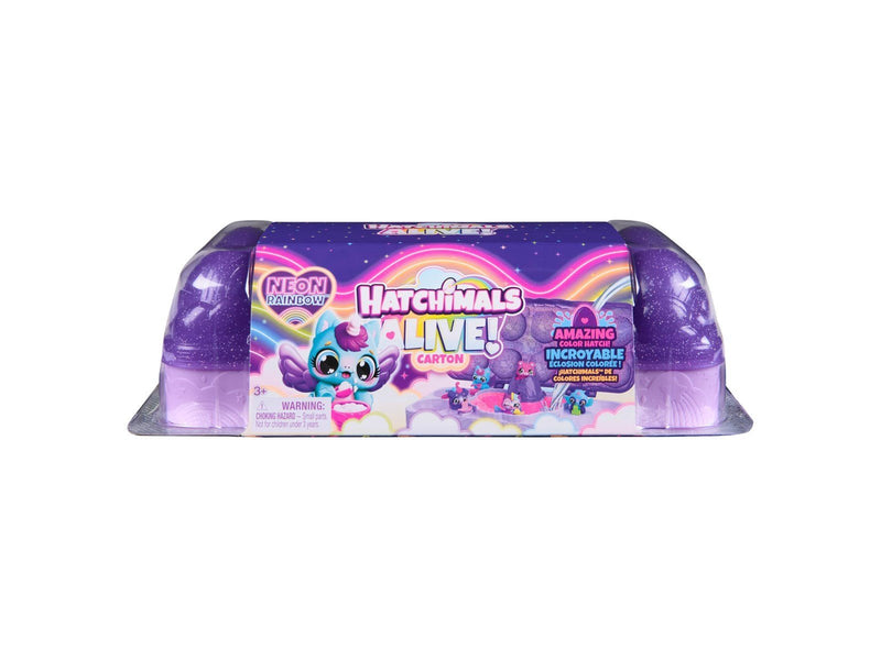 Hatchimals Alive Neon Rainbow Carton