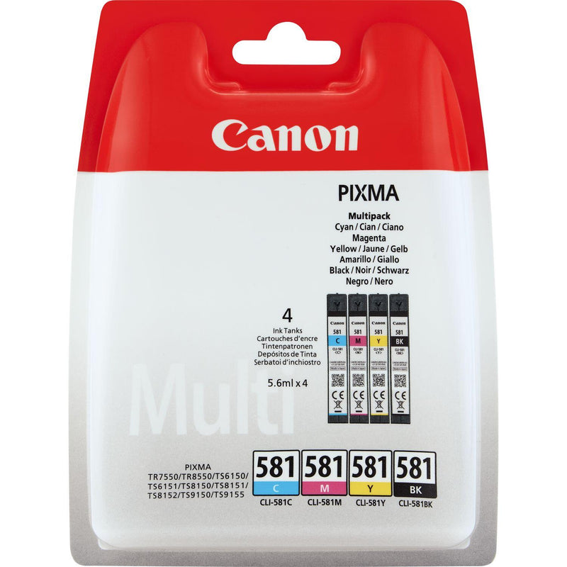 Canon Original CLI-581 Druckerpatronen - 4er Multipack