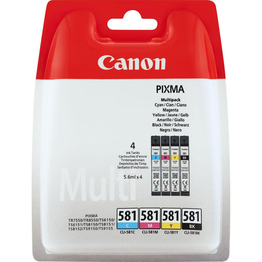 Canon Original CLI-581 Druckerpatronen - 4er Multipack