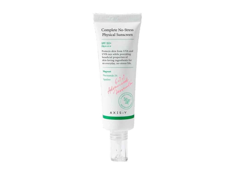 AXIS-Y Complete No-Stress Physical Sunscreen SPF50+ PA++++ 50 ml