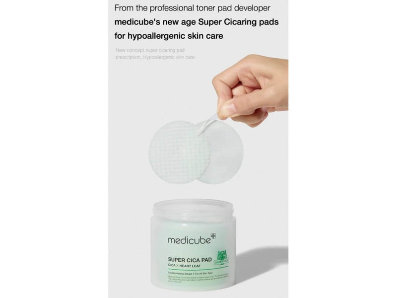Medicube Super Cica Toner Pad 70 pcs