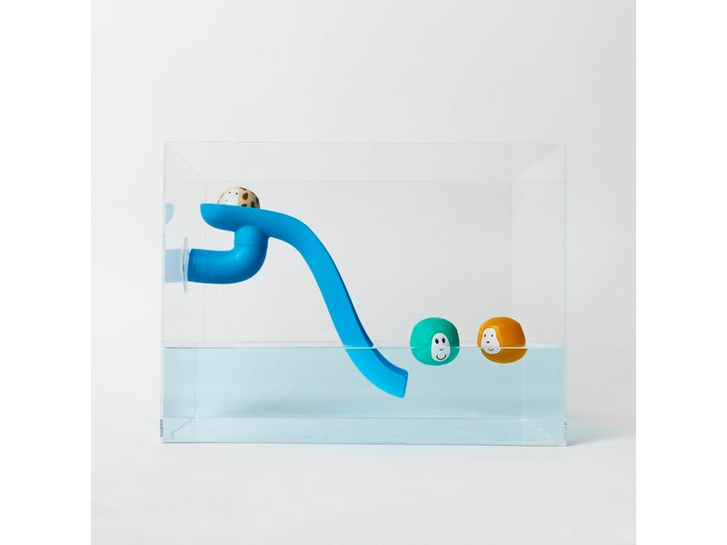 Matchstick Monkey Bathtime Slideset Blue