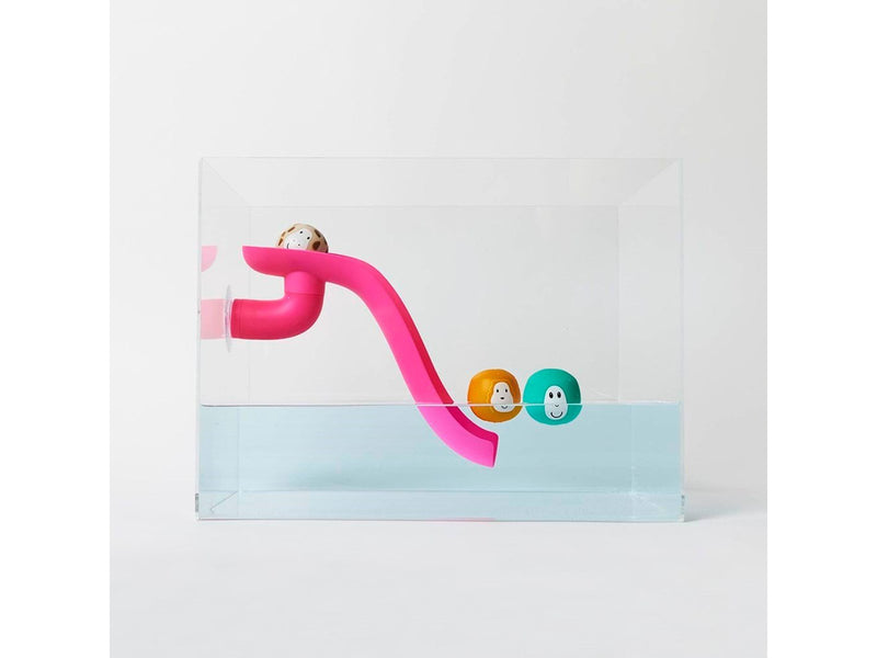 Matchstick Monkey Bathtime Slideset Pink
