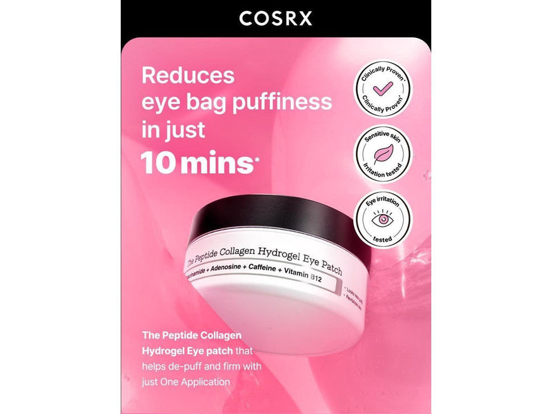 Cosrx The Peptide Collagen Hydrogel Eye Patch 60 pcs