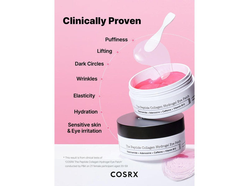 Cosrx The Peptide Collagen Hydrogel Eye Patch 60 pcs