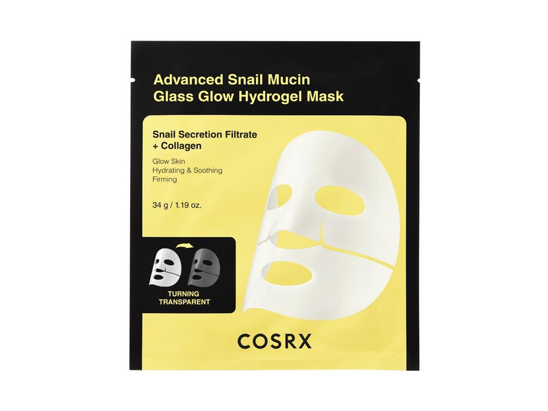 Cosrx Advanced Snail Mucin Glass Glow Hydrogel Mask 1 pcs