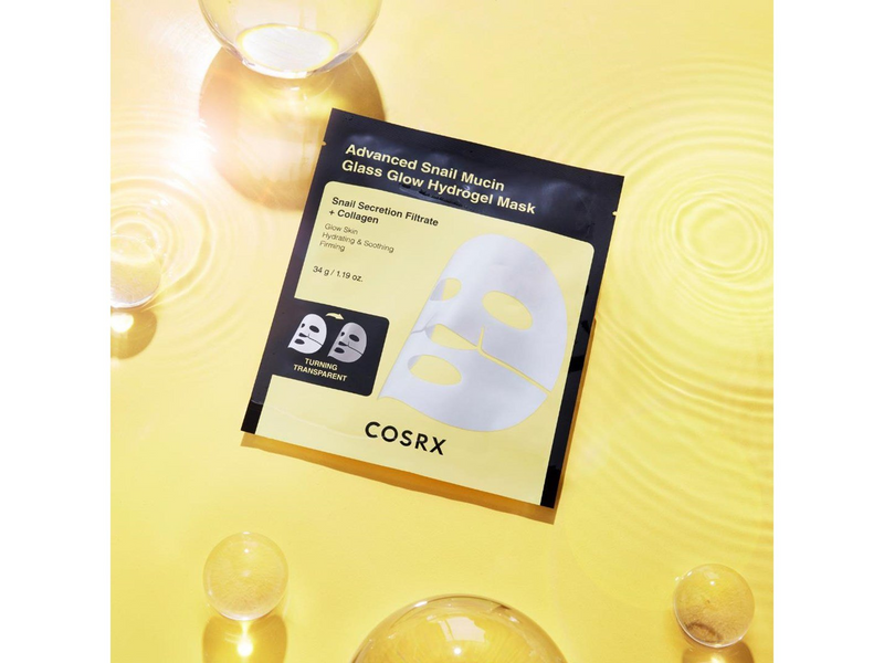 Cosrx Advanced Snail Mucin Glass Glow Hydrogel Mask 1 pcs