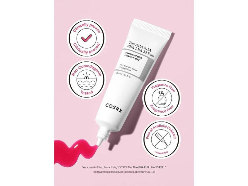 Cosrx The AHA BHA PHA LHA 35 Peel 30ml