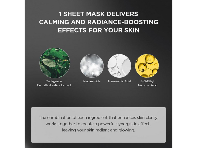 SKIN1004 Madagascar Centella Tone Brightening Glow Mask 1 pcs