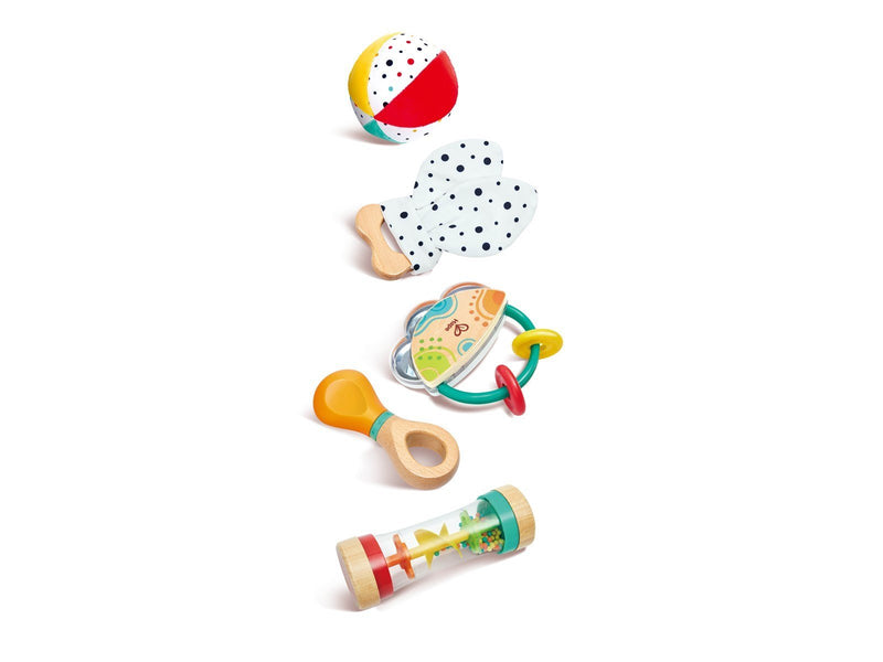 Hape  5 In 1 Baby Sensory Set