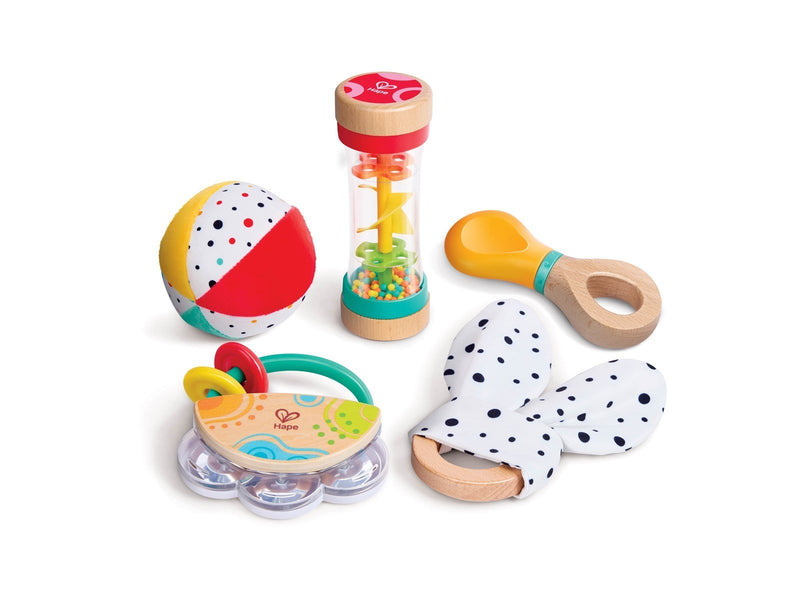 Hape  5 In 1 Baby Sensory Set
