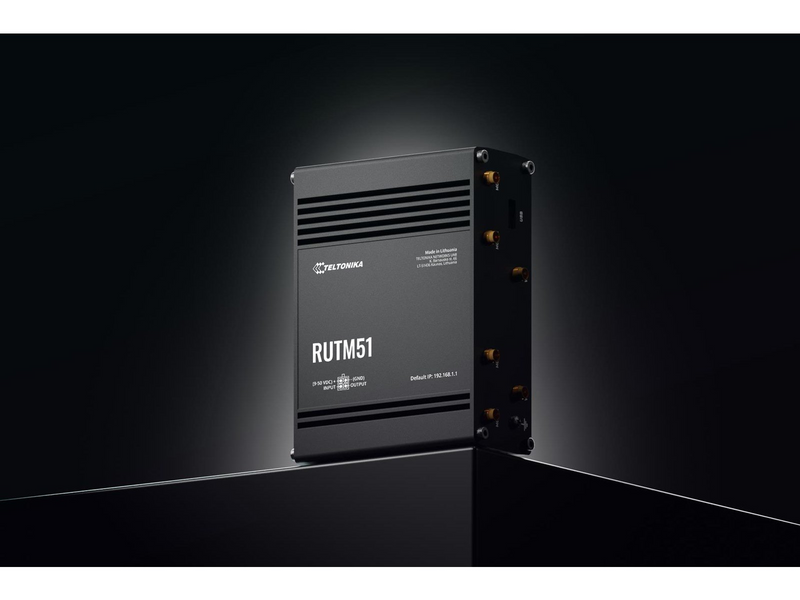 Teltonika RUTM51 - wireless router - WWAN - Wi-Fi 5 - 3G 4G 5G - desktop - Wireless router 802.11a/b/g/n/Wi-Fi 5 Wave 2