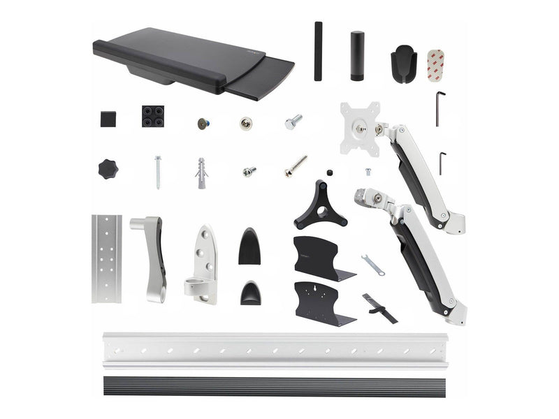 StarTech.com Wall Mount Workstation VESA Mount For 32" Monitors 10 kg Up to 27" / 32" (ultra-wide) 100 x 100 mm