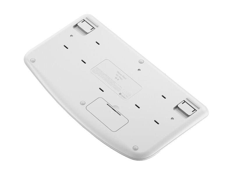 Logitech Ergo Series Wave Keys for Mac - Tastaturen - Deutsch - Weiss