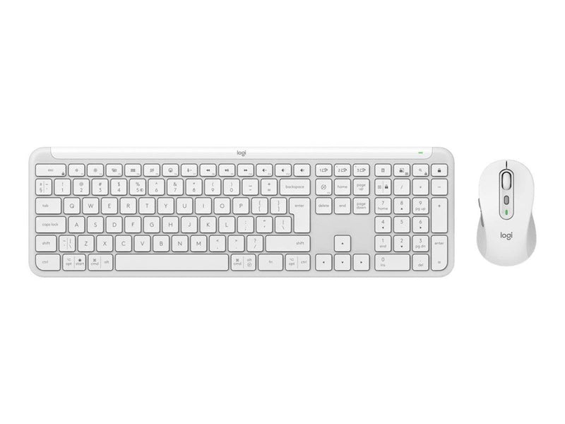 Logitech Signature Slim Combo MK950 - Tastatur & Maus Set - Universal - Weiss