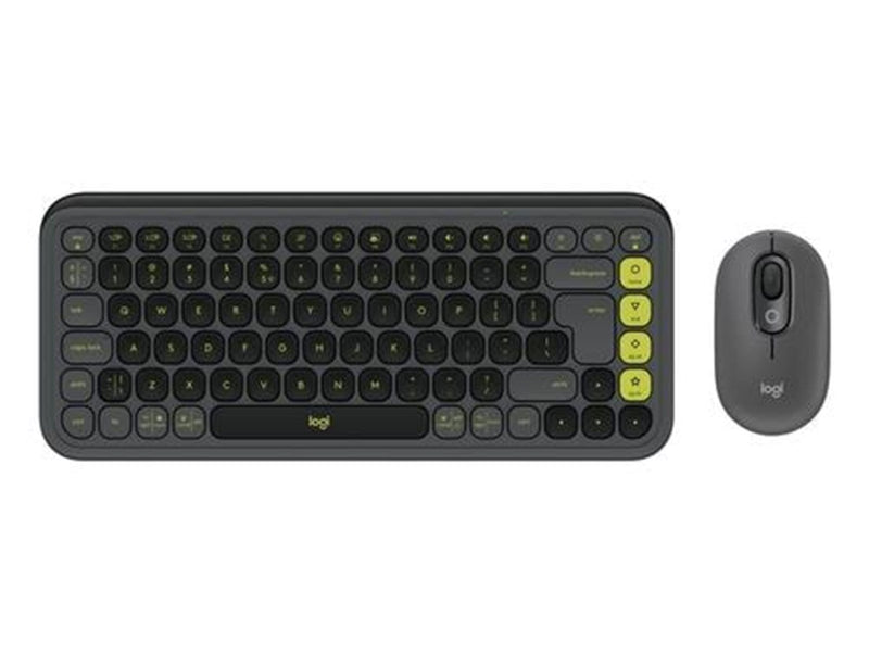 Logitech POP Icon Combo - Tastatur & Maus Set - Universal - Grau