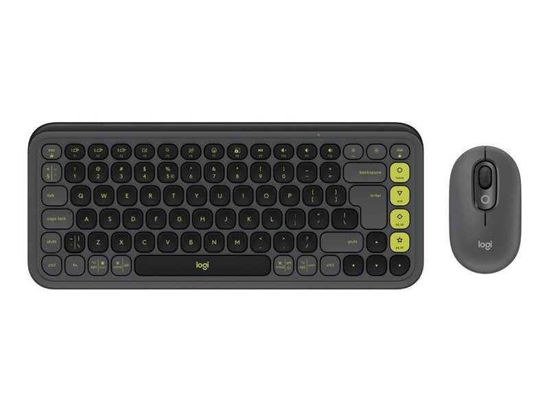 Logitech POP Icon Combo - Tastatur & Maus Set - Universal - Grau