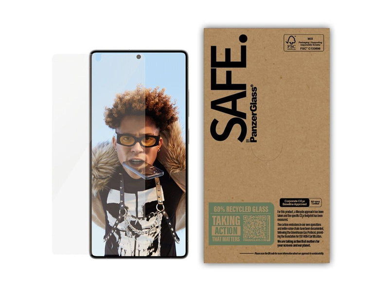 PanzerGlass SAFE. by  - screen protector for mobile phone - ultra-wide fit