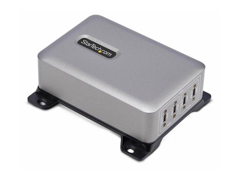 StarTech.com 4-Port USB-C Charger 240W Total Single Port 140W EPR power adapter - with surface mount bracket - 24 pin USB-C - 24