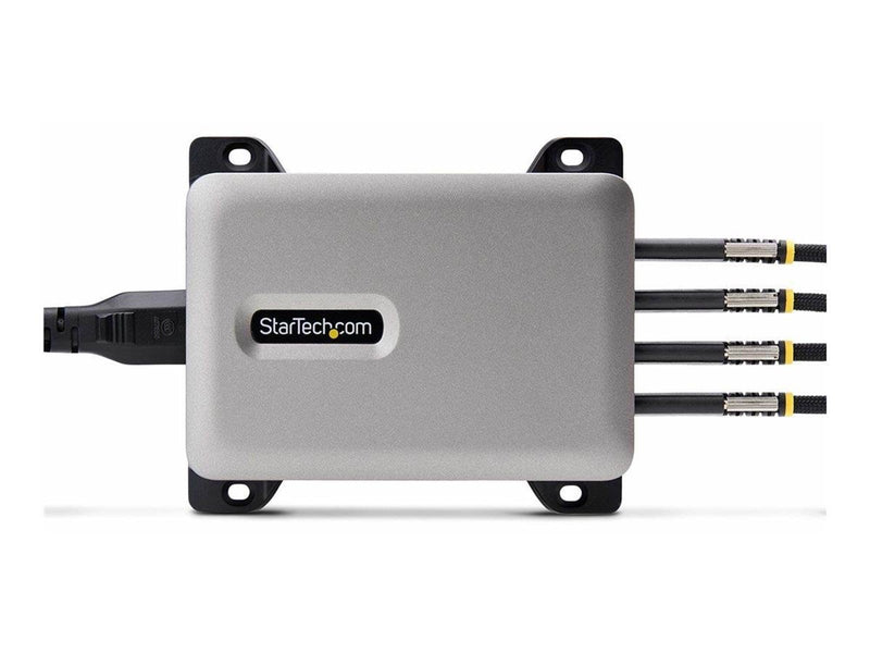 StarTech.com 4-Port USB-C Charger 240W Total Single Port 140W EPR power adapter - with surface mount bracket - 24 pin USB-C - 24