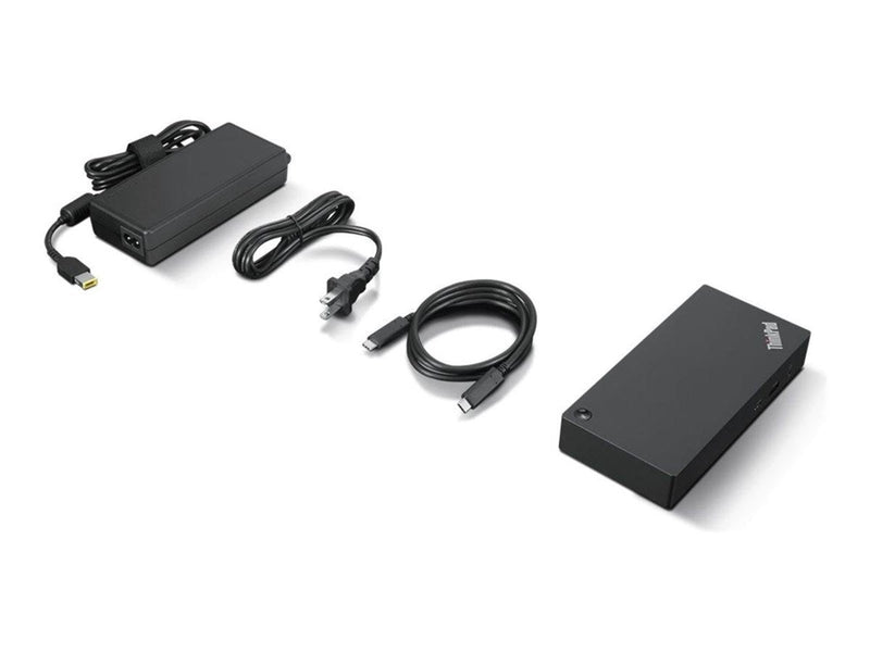 Lenovo - docking station - USB-C - HDMI 2 x DP - 1GbE