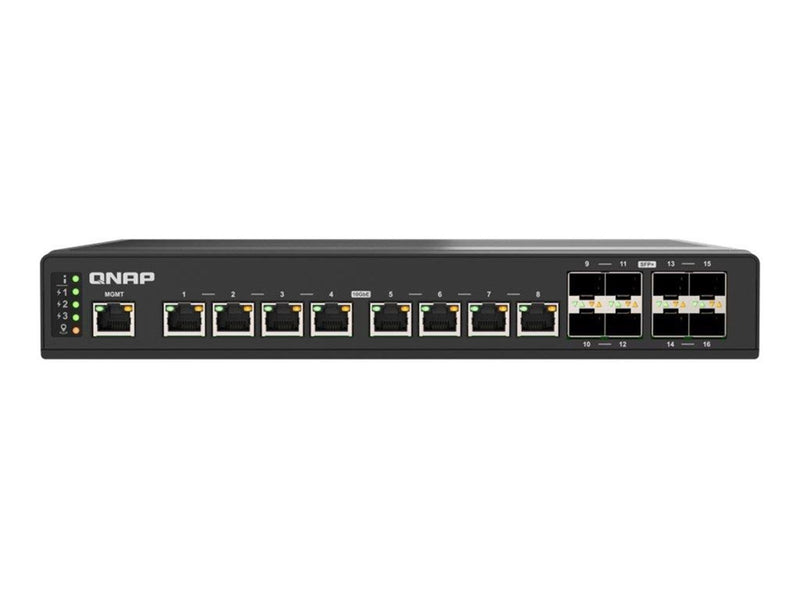 QNAP QSW-IM3216-8S8T - switch - 16 ports - Managed - rack-mountable