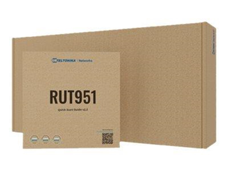 Teltonika RUT951 - wireless router - WWAN - Wi-Fi - 3G 4G - DIN rail mountable - Wireless router N Standard - 802.11n