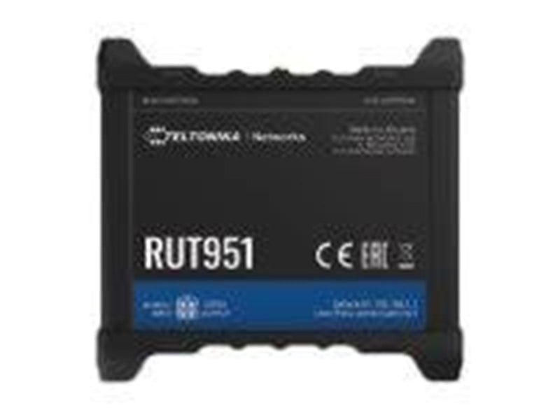 Teltonika RUT951 - wireless router - WWAN - Wi-Fi - 3G 4G - DIN rail mountable - Wireless router N Standard - 802.11n