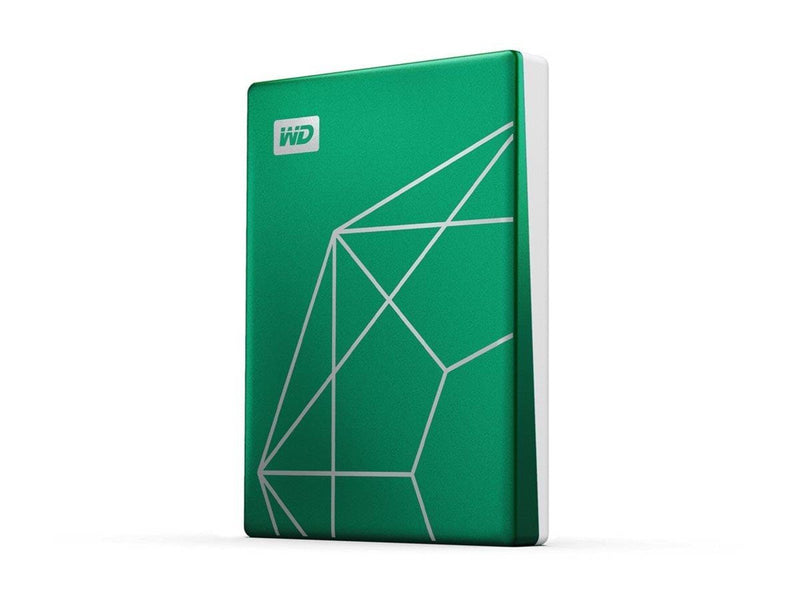 WD My Passport Ultra BJXT0020BGN-WESN - 20th Emerelad Anniversary Edition - hard drive - 2 TB - USB 3.2 Gen 1 - Extern Festplatt