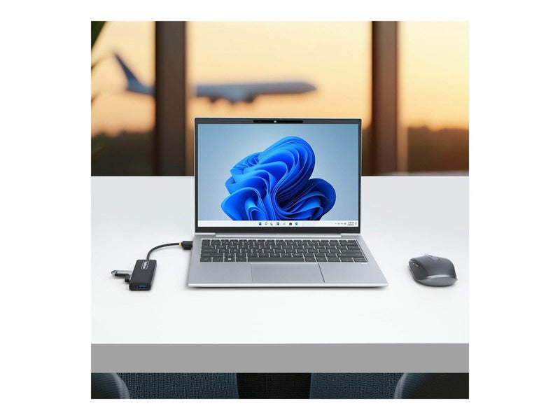 StarTech.com 4-Port USB-A Hub 5Gbps Bus Powered Small Travel Mini Hub - hub - 4 ports USB-Hubs - USB 3.2 - 4 - Schwarz