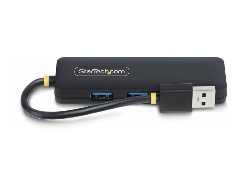 StarTech.com 4-Port USB-A Hub 5Gbps Bus Powered Small Travel Mini Hub - hub - 4 ports USB-Hubs - USB 3.2 - 4 - Schwarz