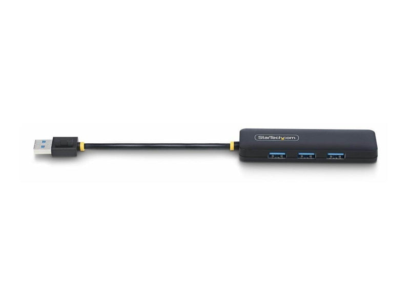 StarTech.com 4-Port USB-A Hub 5Gbps Bus Powered Small Travel Mini Hub - hub - 4 ports USB-Hubs - USB 3.2 - 4 - Schwarz