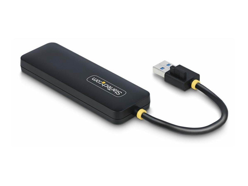 StarTech.com 4-Port USB-A Hub 5Gbps Bus Powered Small Travel Mini Hub - hub - 4 ports USB-Hubs - USB 3.2 - 4 - Schwarz