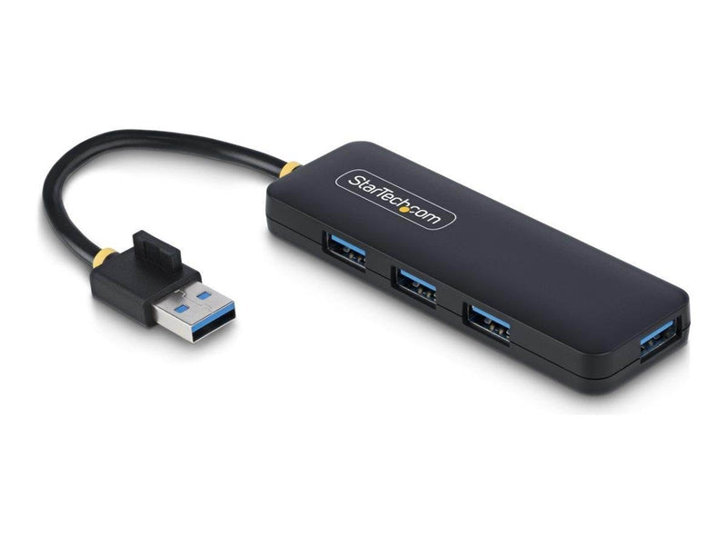 StarTech.com 4-Port USB-A Hub 5Gbps Bus Powered Small Travel Mini Hub - hub - 4 ports USB-Hubs - USB 3.2 - 4 - Schwarz