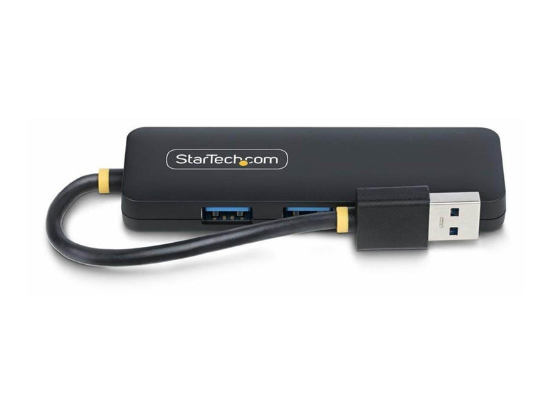 StarTech.com 4-Port USB-A Hub 5Gbps Bus Powered Small Travel Mini Hub - hub - 4 ports USB-Hubs - USB 3.2 - 4 - Schwarz