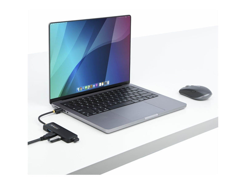 StarTech.com 4-Port USB-C Hub 5Gbps USB-C to 4x USB-A Bus Powered - hub - 4 ports USB-Hubs - USB 3.2 - 4 - Schwarz