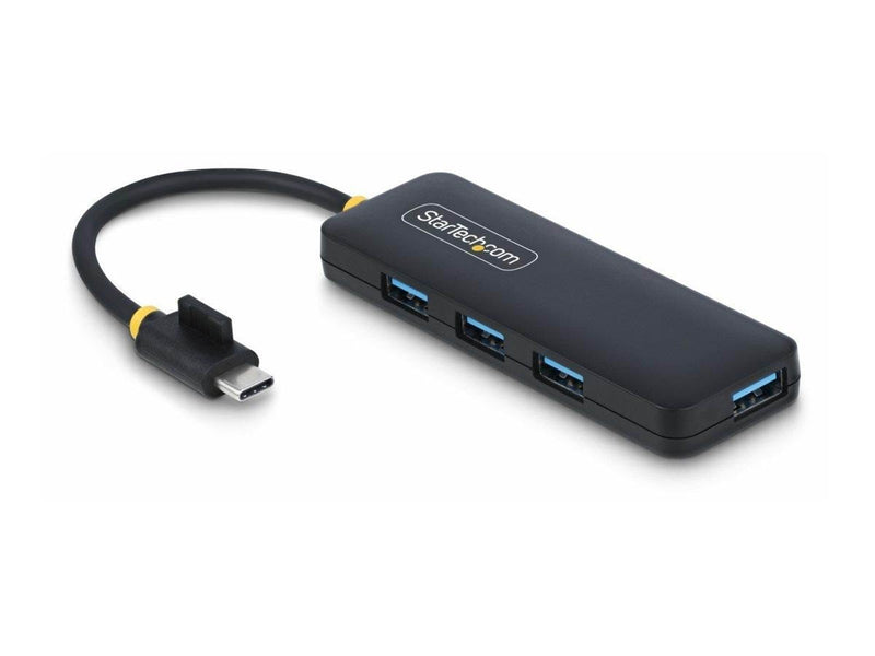 StarTech.com 4-Port USB-C Hub 5Gbps USB-C to 4x USB-A Bus Powered - hub - 4 ports USB-Hubs - USB 3.2 - 4 - Schwarz