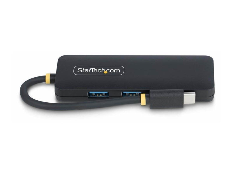 StarTech.com 4-Port USB-C Hub 5Gbps USB-C to 4x USB-A Bus Powered - hub - 4 ports USB-Hubs - USB 3.2 - 4 - Schwarz