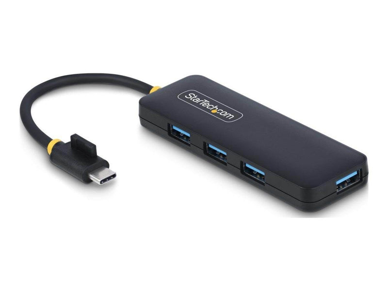 StarTech.com 4-Port USB-C Hub 5Gbps USB-C to 4x USB-A Bus Powered - hub - 4 ports USB-Hubs - USB 3.2 - 4 - Schwarz