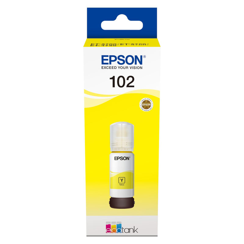 Epson Original EcoTank 102 Nachfülltinte gelb 6.000 Seiten 70ml (C13T03R440)